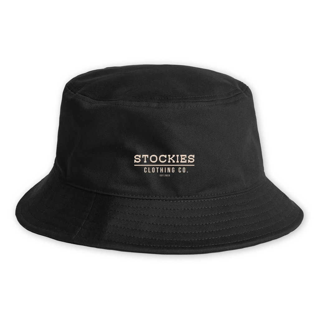 Classic Logo 90mm Stockies Classic Bucket Hat