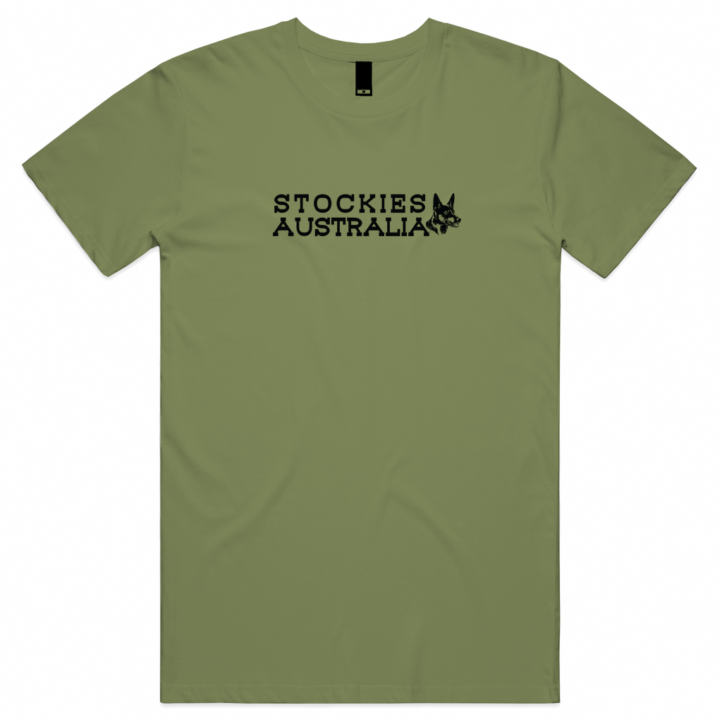 Stockies TShirt 1 Black Stockies Australia Unisex Tee