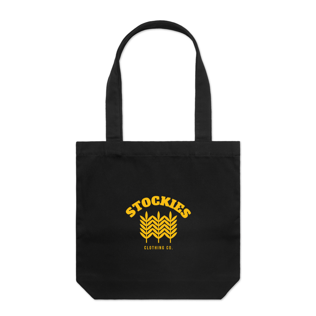 Stockies Wheat Yellow Stockies Wheat Tote Bag