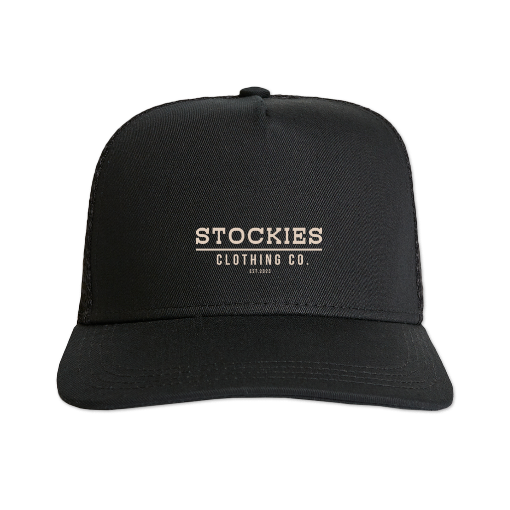 Classic Logo 90mm Stockies Classic Trucker Cap