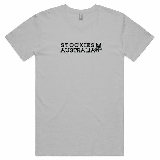 Stockies TShirt 1 Black Stockies Australia Unisex Tee