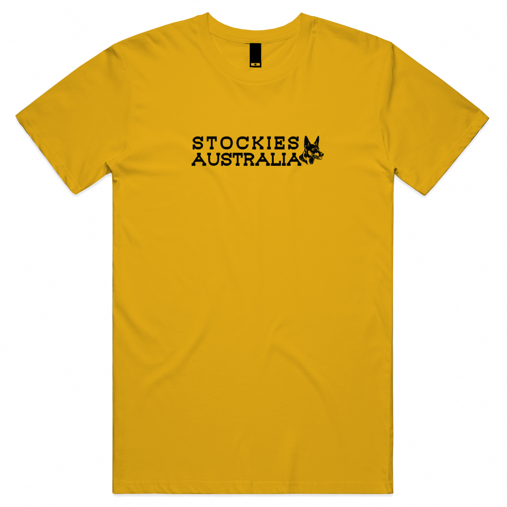 Stockies TShirt 1 Black Stockies Australia Unisex Tee