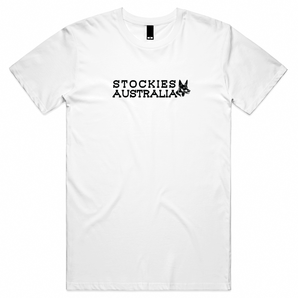 Stockies TShirt 1 Black Stockies Australia Unisex Tee