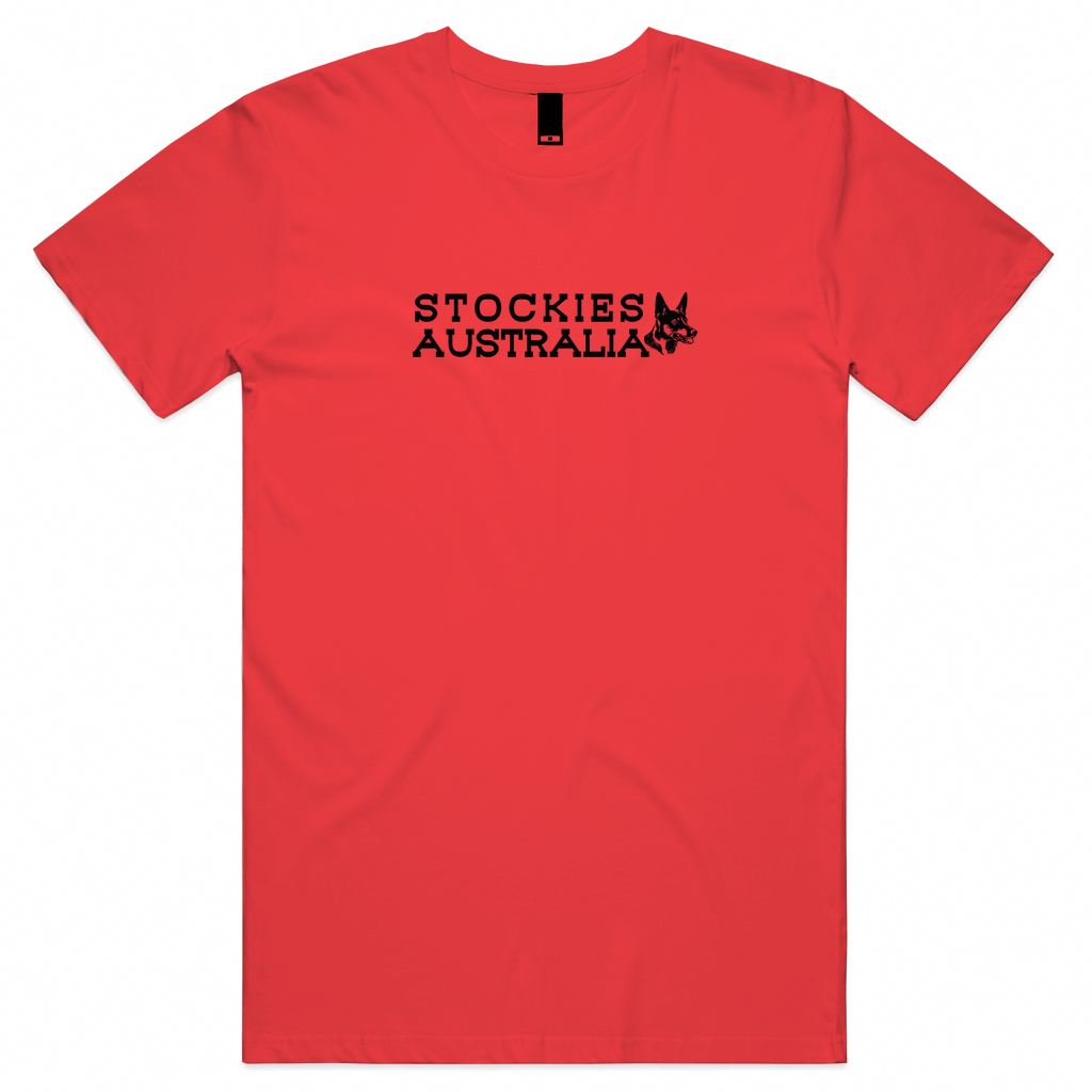 Stockies TShirt 1 Black Stockies Australia Unisex Tee