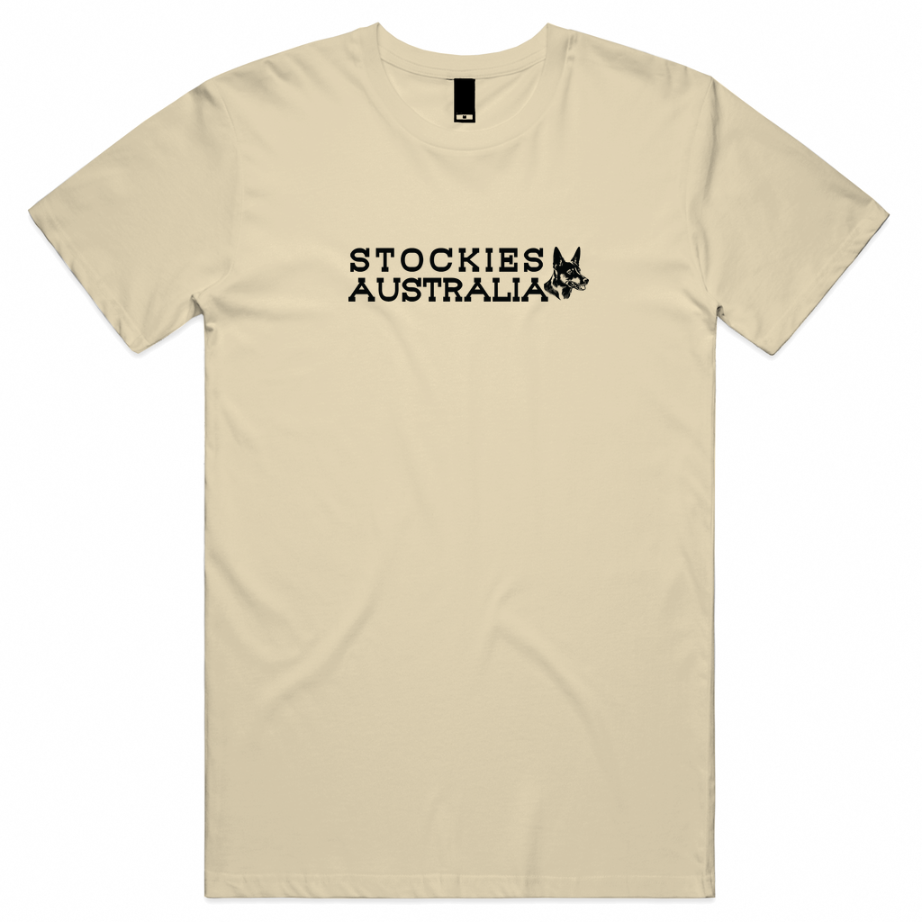 Stockies TShirt 1 Black Stockies Australia Unisex Tee