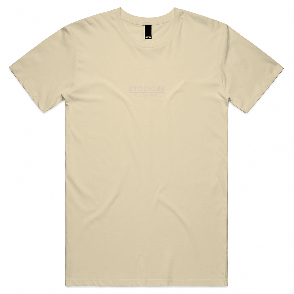 Classic Logo 90mm Stockies Classic Unisex Tee